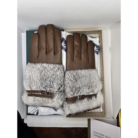 VIKIDEER Leather Winter Gloves Cashmere Lining SIZE XLARGE - Picture 1 of 10